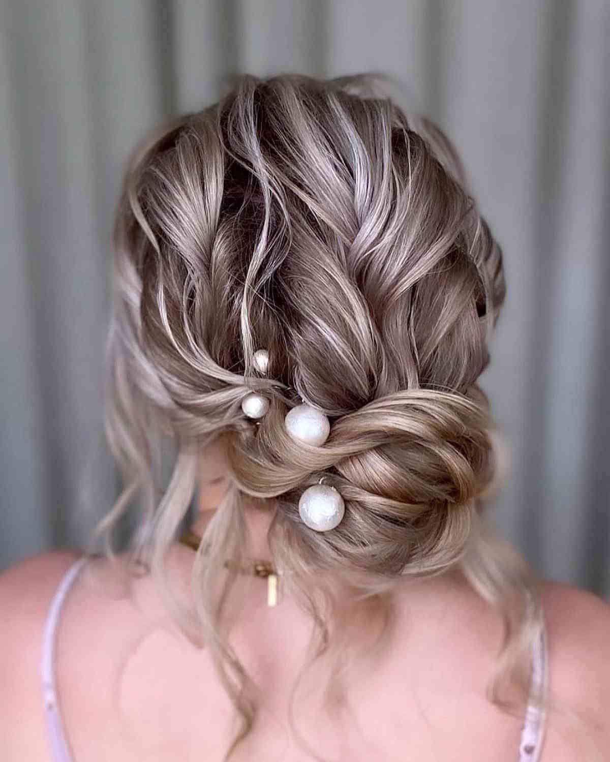 22 Sexiest Messy Updos You'll See In 2023 Regarding Fancy Loose Low Updo (View 8 of 25)