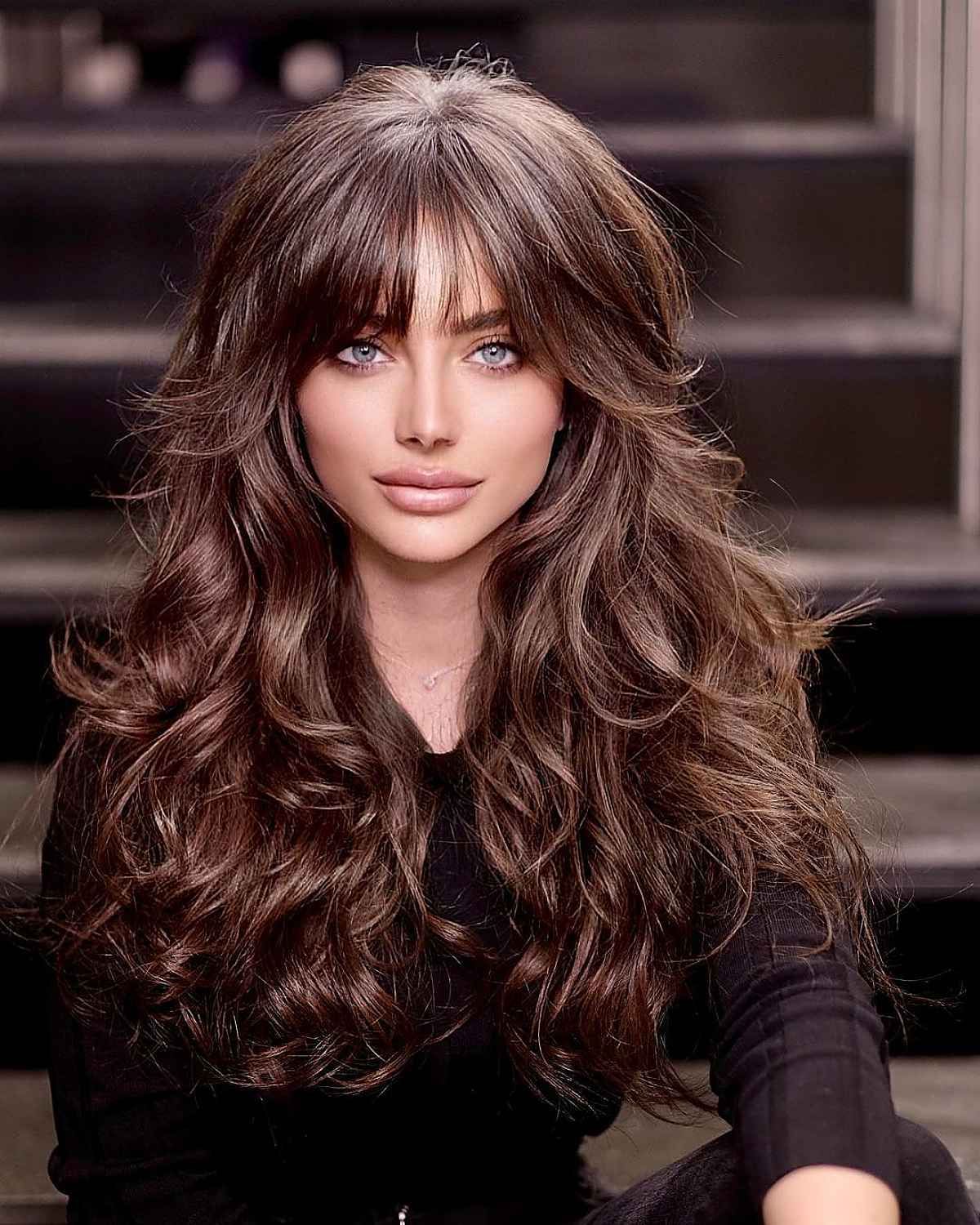 24 Best Ways To Have Feathered Bangs Right Now Pertaining To Newest Curtain Bangs And Feathered Layers (Photo 5 of 18)