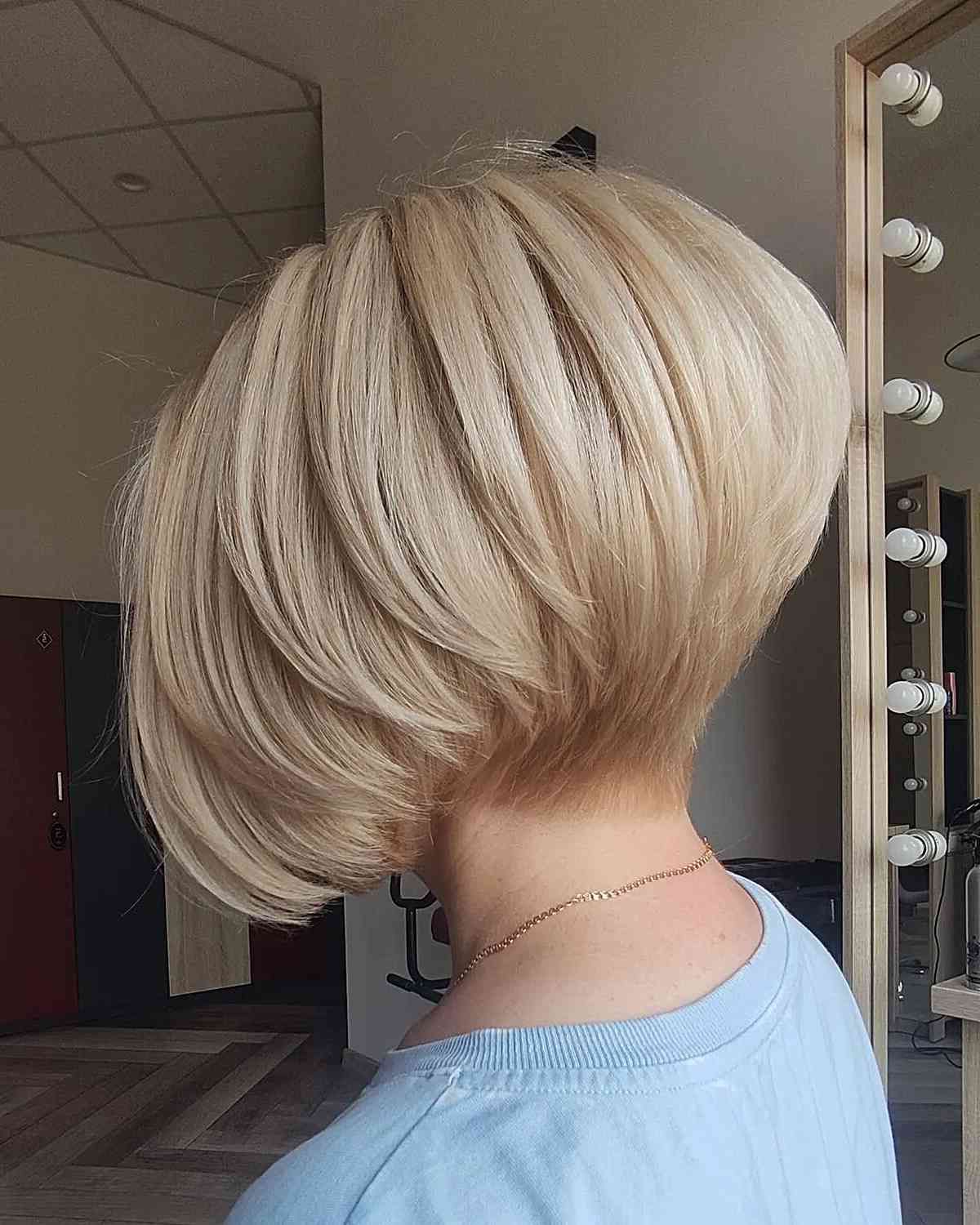 24 High Stacked, Inverted Bob Haircuts For Edgy, Dramatic Look Inside Teased Edgy Bob (View 13 of 25)