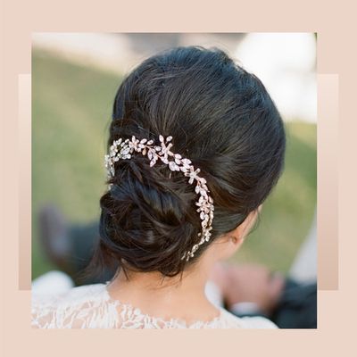 24 Wedding Updos For Every Type Of Bride Intended For Delicate Waves And Massive Chignon (View 13 of 25)