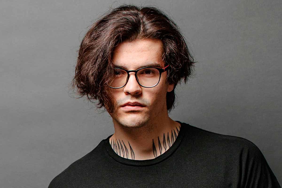 25 Middle Part Hairstyles For Men To Rock Throughout Center Parted Medium Hair (View 9 of 25)