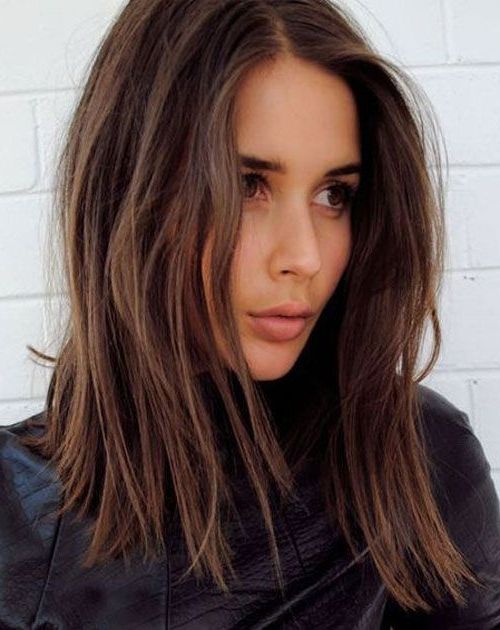27 Best Long Bob (lob) Hairstyles (2023 Guide) | Lob Hairstyle, Long Face  Hairstyles, Long Bob Hairstyles Within Straight Layered Lob (View 5 of 25)
