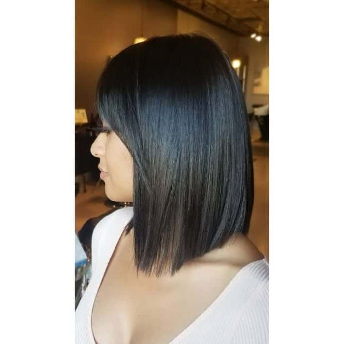 29 Stylish Lob Haircuts And Long Bob Hairstyles In 2023 Pertaining To Straight Layered Lob (View 21 of 25)