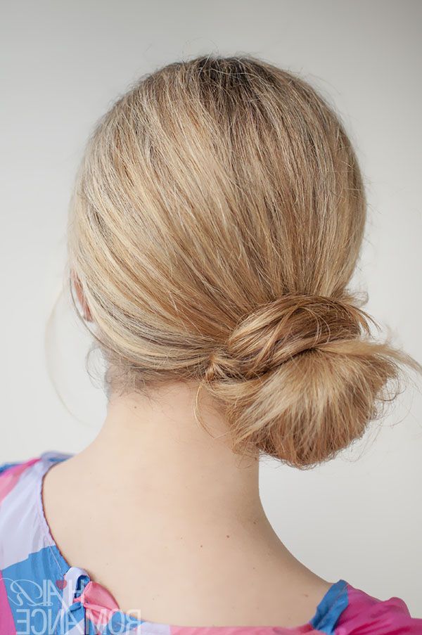 30 Buns In 30 Days – Day 24 – The Side Knot Bun – Hair Romance With Knotted Side Bun Updo (View 8 of 25)