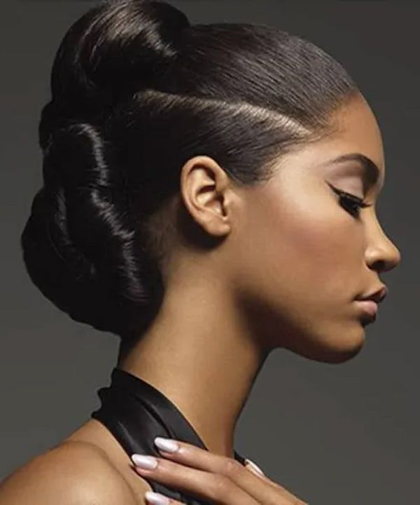 30 Chignon Hairstyles For A Perfect Look Intended For Delicate Waves And Massive Chignon (View 14 of 25)