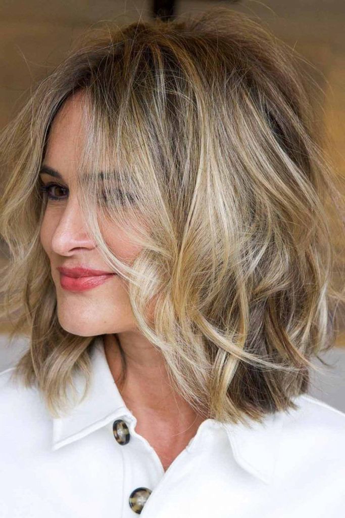 30 Choppy Bob Hairstyles For All Moods And Occasions – Love Hairstyles Regarding Long Bob With Choppy Ends (View 20 of 25)