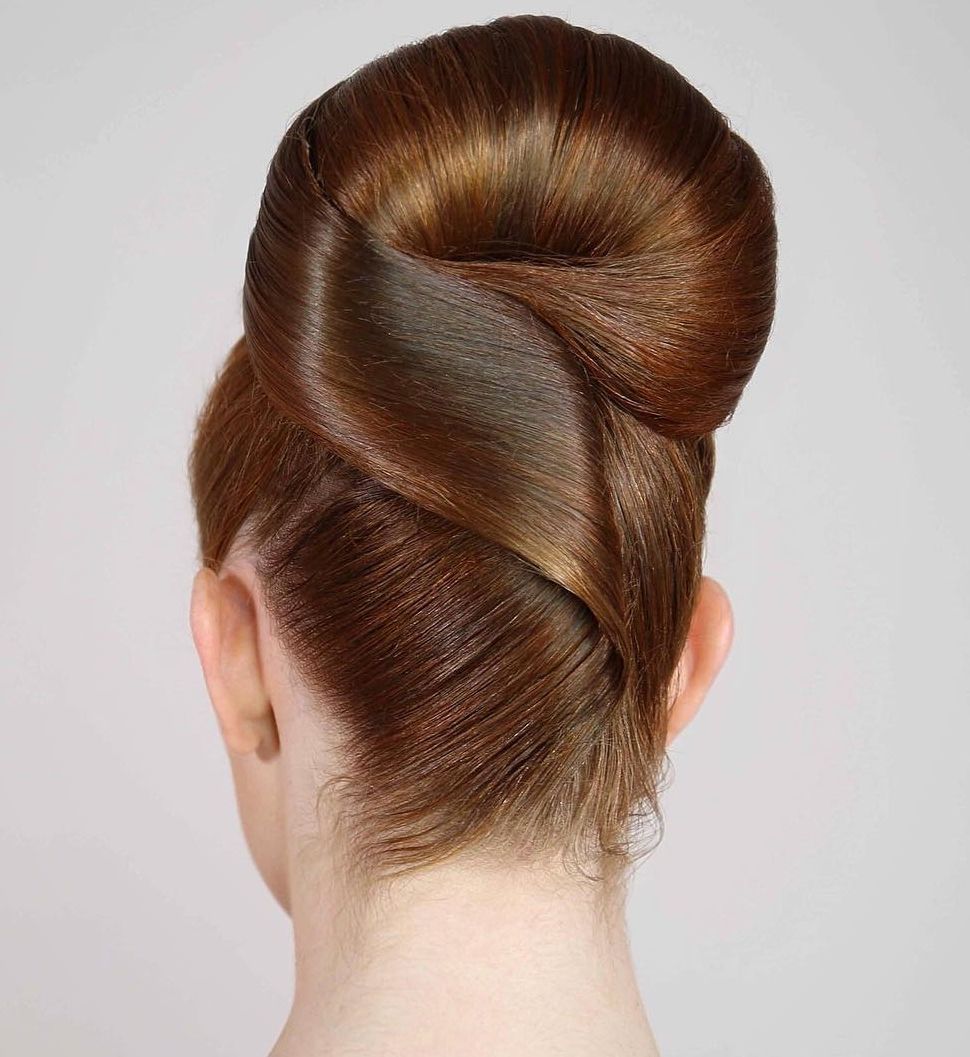 30 Picture Perfect Updos For Long Hair Everyone Will Adore In 2022 Intended For Low Updo For Straight Hair (Photo 16 of 25)