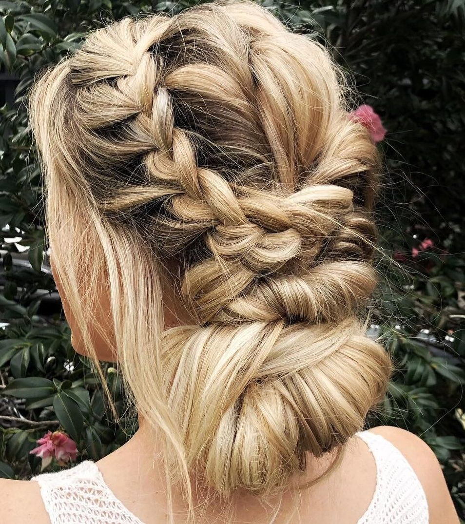 30 Picture Perfect Updos For Long Hair Everyone Will Adore In 2022 Pertaining To Braided Updo For Long Hair (View 18 of 25)