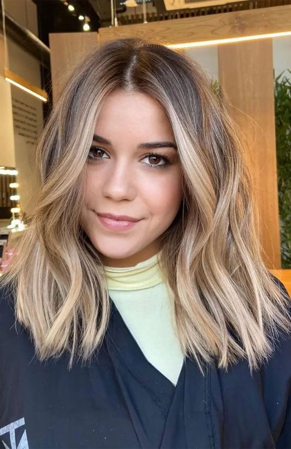 30 Stylish Medium Length Haircuts To Try : Low Maintenance Medium Length  Haircut I Take You | Wedding Readings | Wedding Ideas | Wedding Dresses |  Wedding Theme Intended For Medium One Length Haircut (Photo 11 of 25)