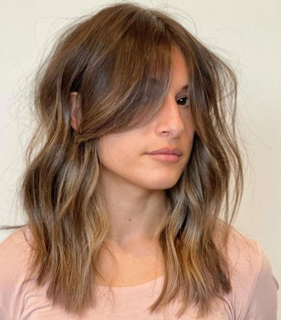 30 Trendy Curtain Bangs You'll Be Seeing Everywhere In 2023 | Shoulder Hair,  Armpit Length Hair, Bangs With Medium Hair Intended For Most Recent Long Bangs Medium Hair (View 9 of 18)
