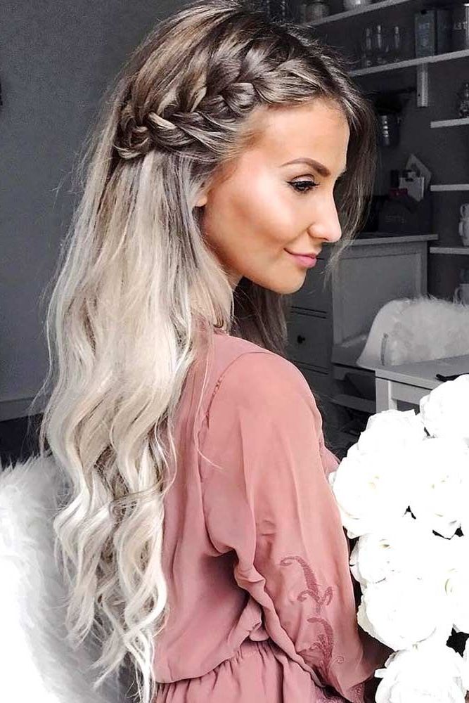 36 Trendy Ideas For Side Braid Hairstyles | Side Braid Hairstyles, Braids  Pictures, Long Hair Styles Pertaining To Side Braid Updo For Long Hair (View 23 of 25)