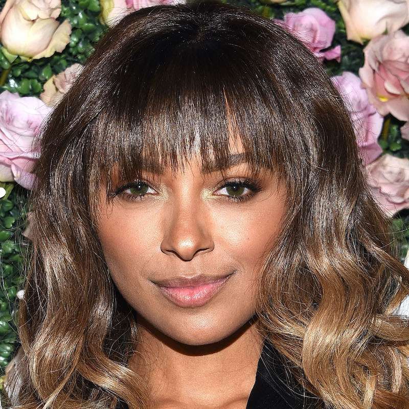 38 Stunning Ways To Rock Curly Hair With Bangs With Most Popular Slightly Curly Hair With Bangs (Photo 5 of 18)