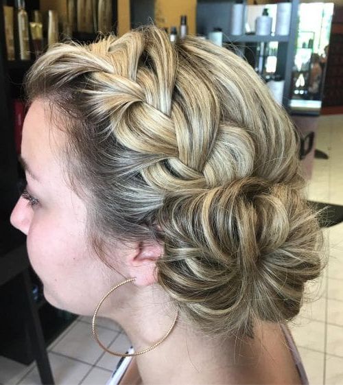 39 Gorgeous Braided Updos For Every Occasion In 2023 Regarding Side Braid Updo For Long Hair (View 19 of 25)