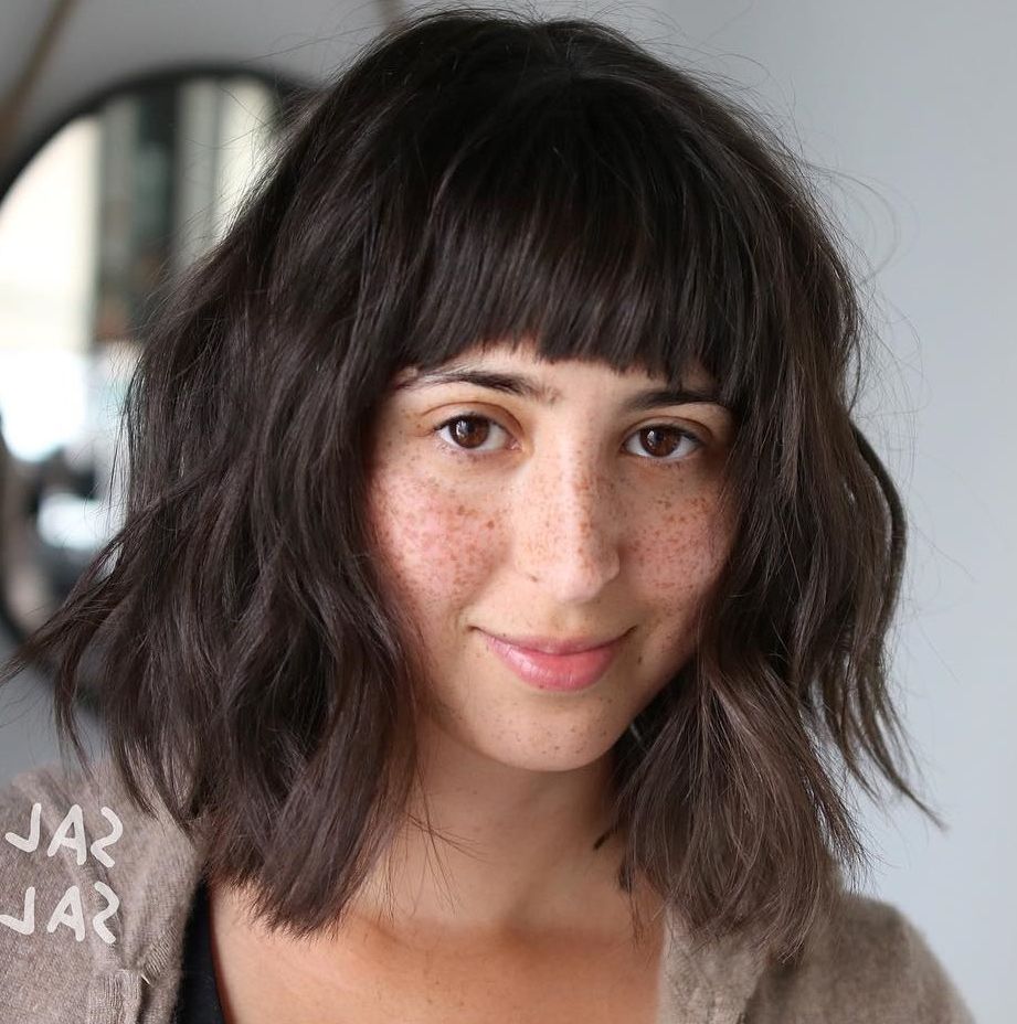 40 Awesome Ideas For Layered Bob Hairstyles You Can't Miss In 2022 With Collarbone Razored Feathered Bob (Photo 13 of 25)