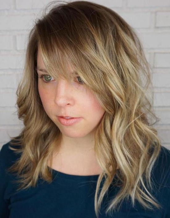 40 Side Swept Bangs Hairstyles Trending In 2023 | Hairstyles With Bangs, Side  Swept Bangs, Side Bangs Hairstyles Pertaining To Most Recent Choppy Hair With Layers And Side Swept Bangs (Photo 9 of 18)