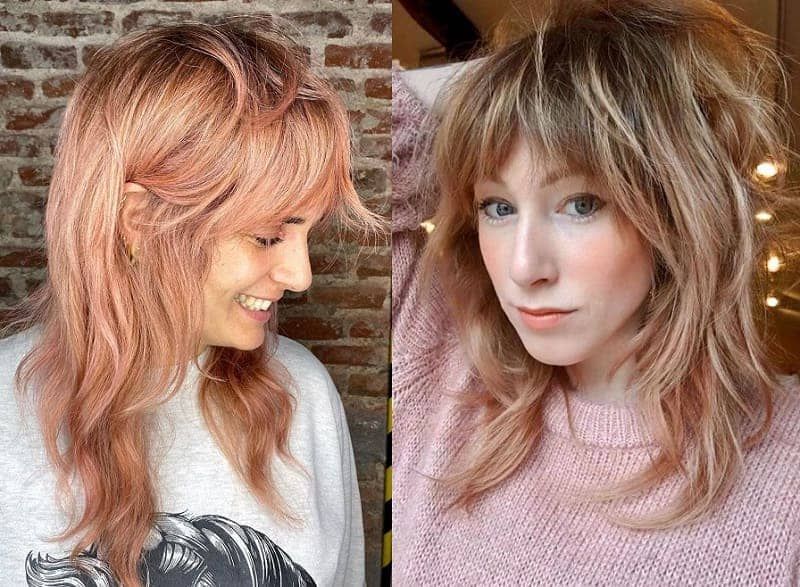 41 Medium Shag Hairstyles That You'll See Trending In 2023 Throughout Most Current Medium Shag With Bangs And Highlights (Photo 15 of 18)