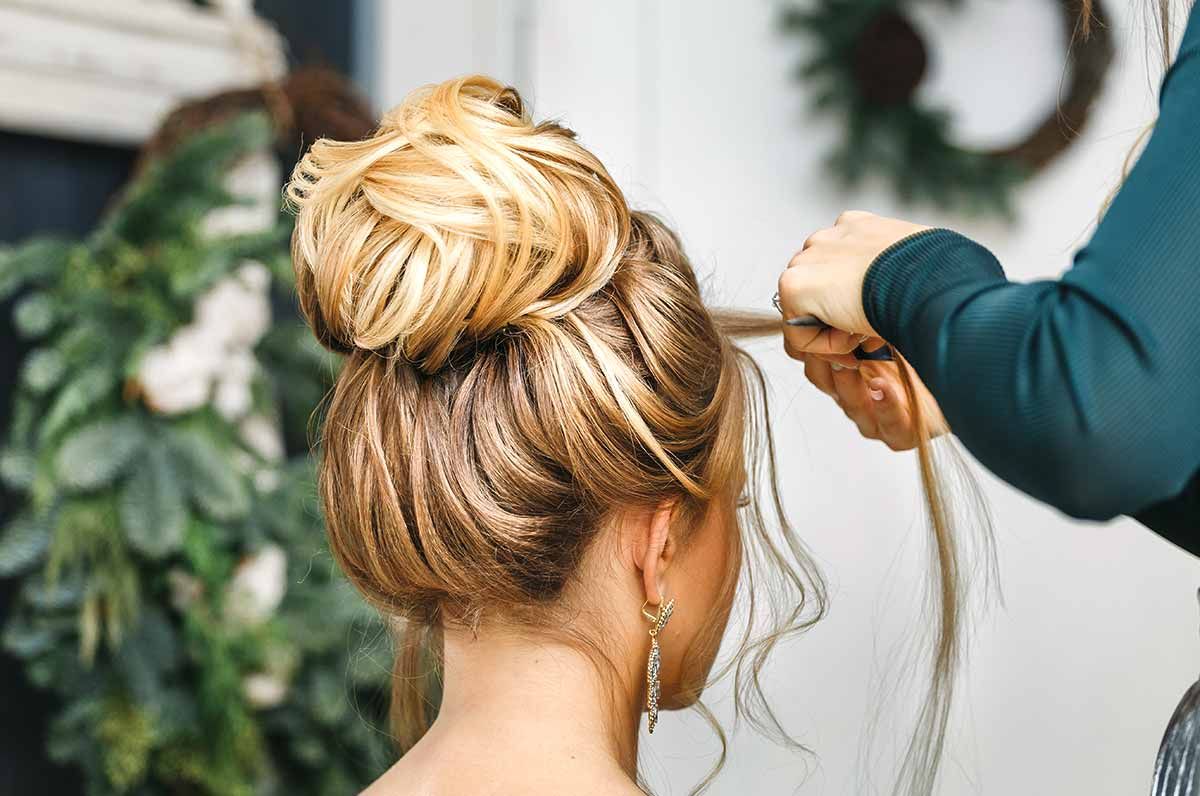 42 Updo Wedding Hairstyles For Every Type Of Bride – Zola Expert Wedding  Advice Regarding Easy Evening Upstyle (View 23 of 25)