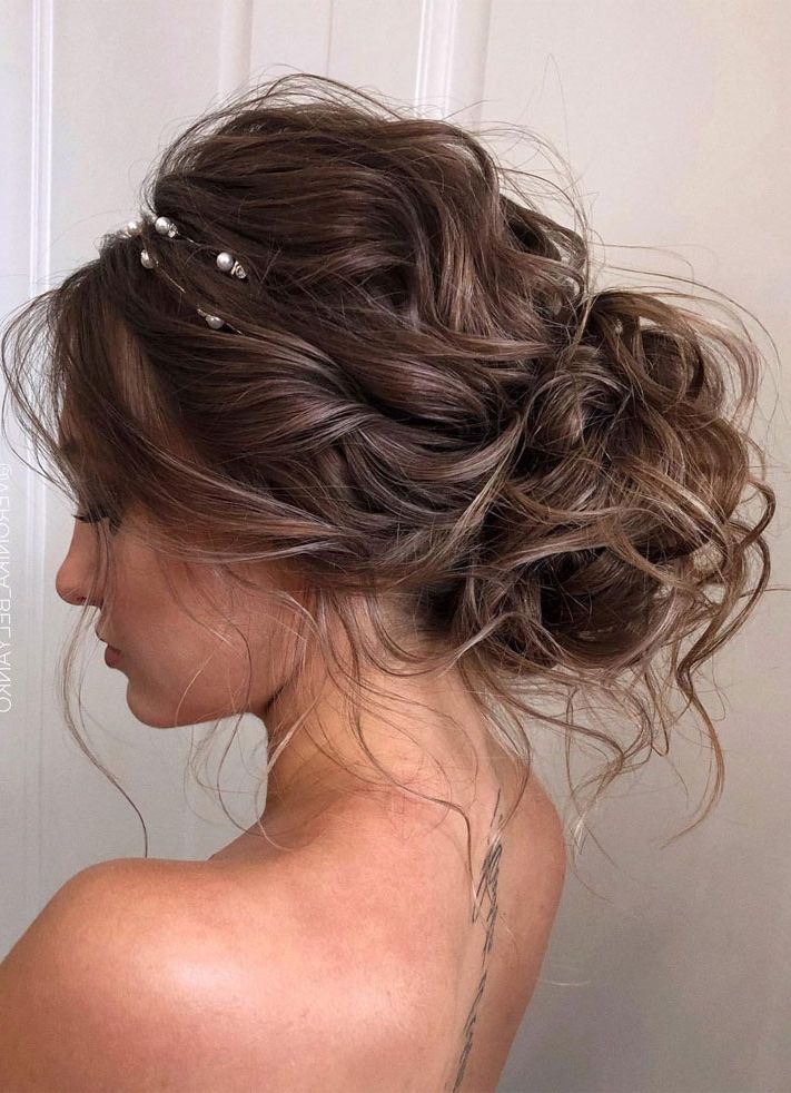 44 Messy Updo Hairstyles – The Most Romantic Updo To Get An Elegant Look Throughout Messy Updo For Long Hair (View 15 of 25)