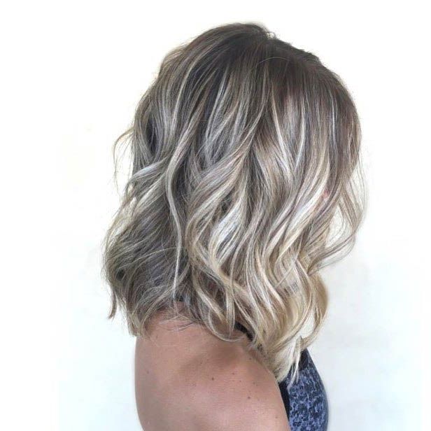 47 Hot Long Bob Haircuts And Hair Color Ideas – Stayglam For Choppy Ash Blonde Lob (View 11 of 25)