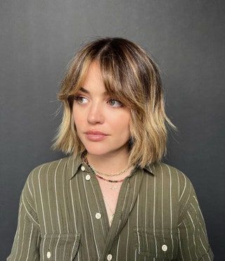 50 Bob Haircut Ideas For 2023: Best Bob Hairstyles To Try | Glamour Throughout Medium Bob With Long Parted Bangs (View 13 of 25)
