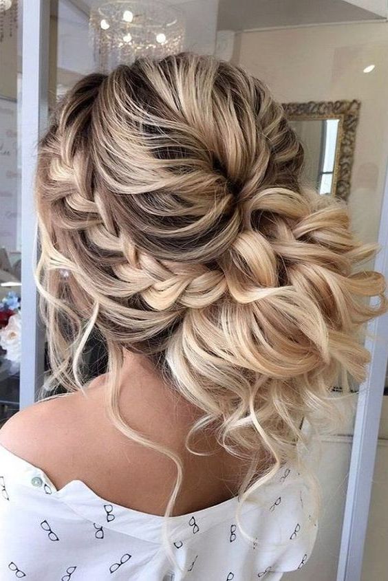 50 Contemporary Updos For Long Hair | Long Hair Styles, Braids For Long  Hair, Easy Hairstyles For Long Hair Throughout Braided Updo For Blondes (View 24 of 25)