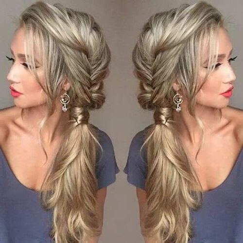 50 Easy And Elegant Updos For Long Hair Regarding Side Updo For Long Hair (View 14 of 25)