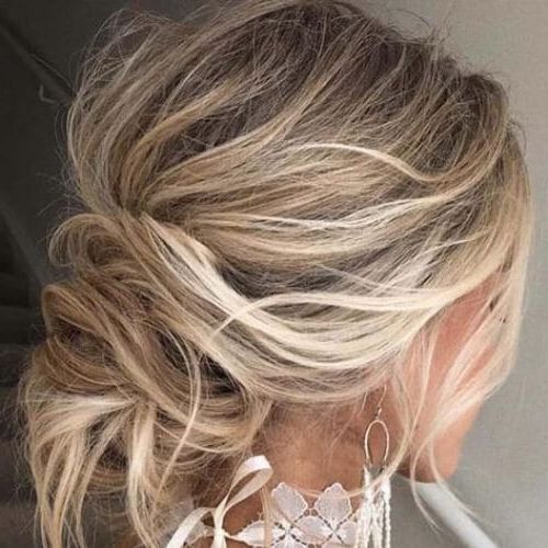 50 Easy And Elegant Updos For Long Hair Throughout Casual Updo For Long Hair (View 19 of 25)
