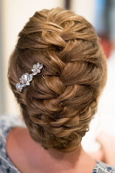50 Intricate Wedding Hairstyles We Love | Bridalguide Within Undone Side Braid And Bun Upstyle (View 24 of 25)