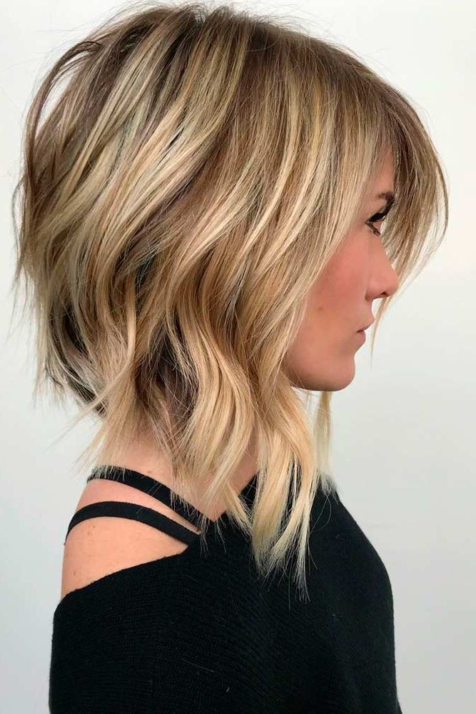 52 Bob Haircut Ideas To Stand Out From The Crowd In 2023 In Long Bob With Choppy Ends (View 14 of 25)