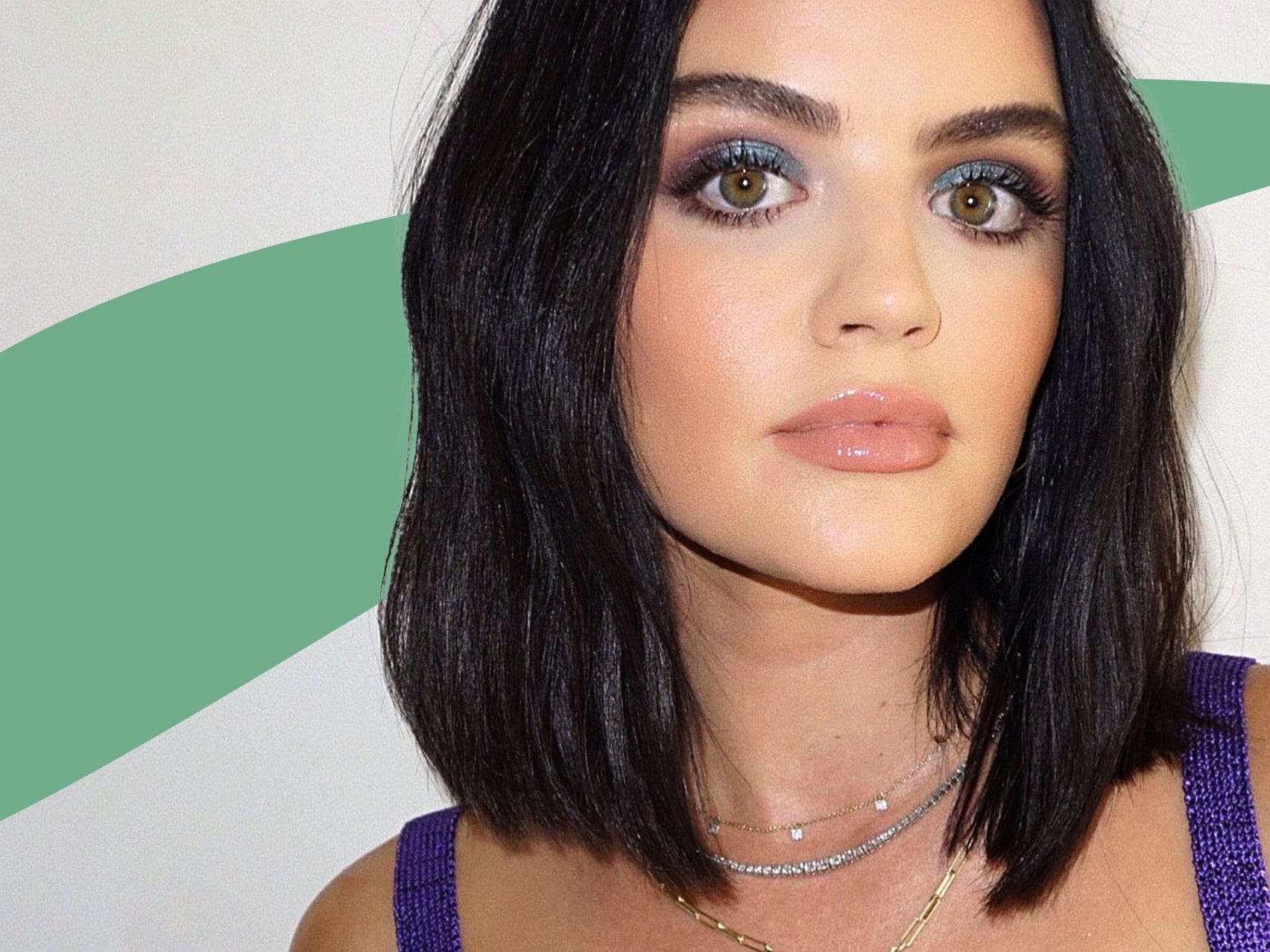 53 Long Bob & Lob Hairstyles To Style Your Hair | Glamour Uk In Stunning Messy Lob With Money Pieces (View 25 of 25)