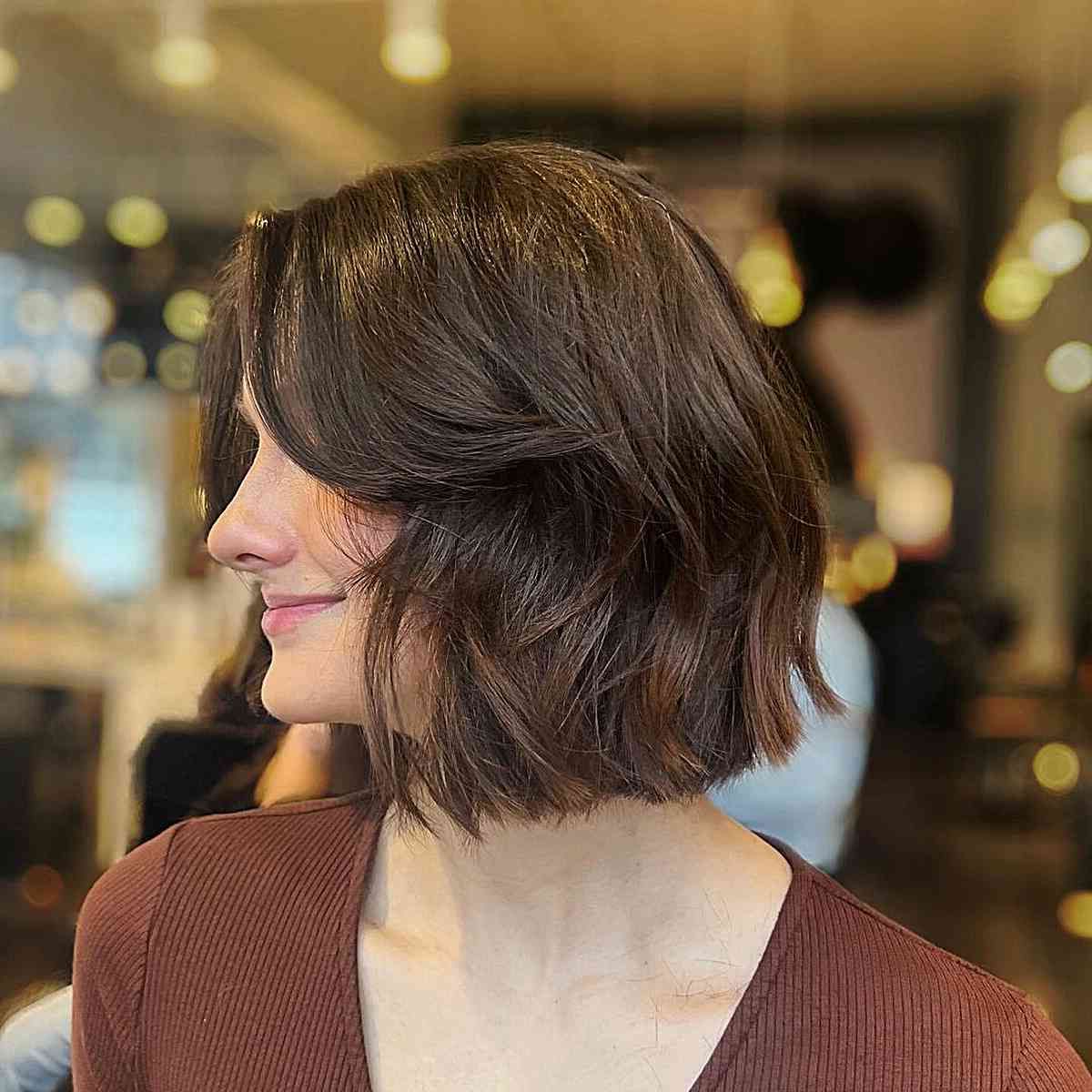 54 Top Short Hairstyles For Thick Hair To Be More Manageable Inside Textured Cut For Thick Hair (View 9 of 14)