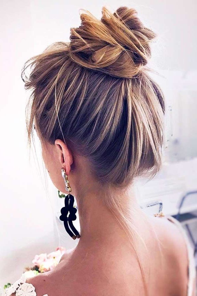 60+ Easy Updos For Long Hair | Long Hair Updo, Long Hair Styles, Short Hair  Updo With Chunky Twisted Bun Updo For Long Hair (View 5 of 25)
