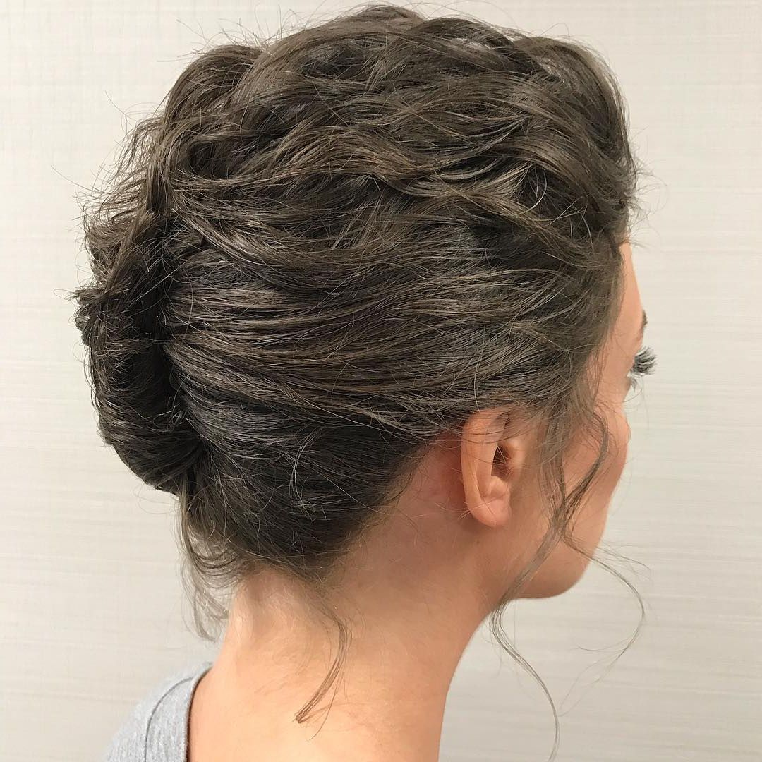 65 Trendy Updos For Short Hair For Both Casual And Special Occasions Inside Teased Evening Updo For Long Locks (Photo 8 of 25)