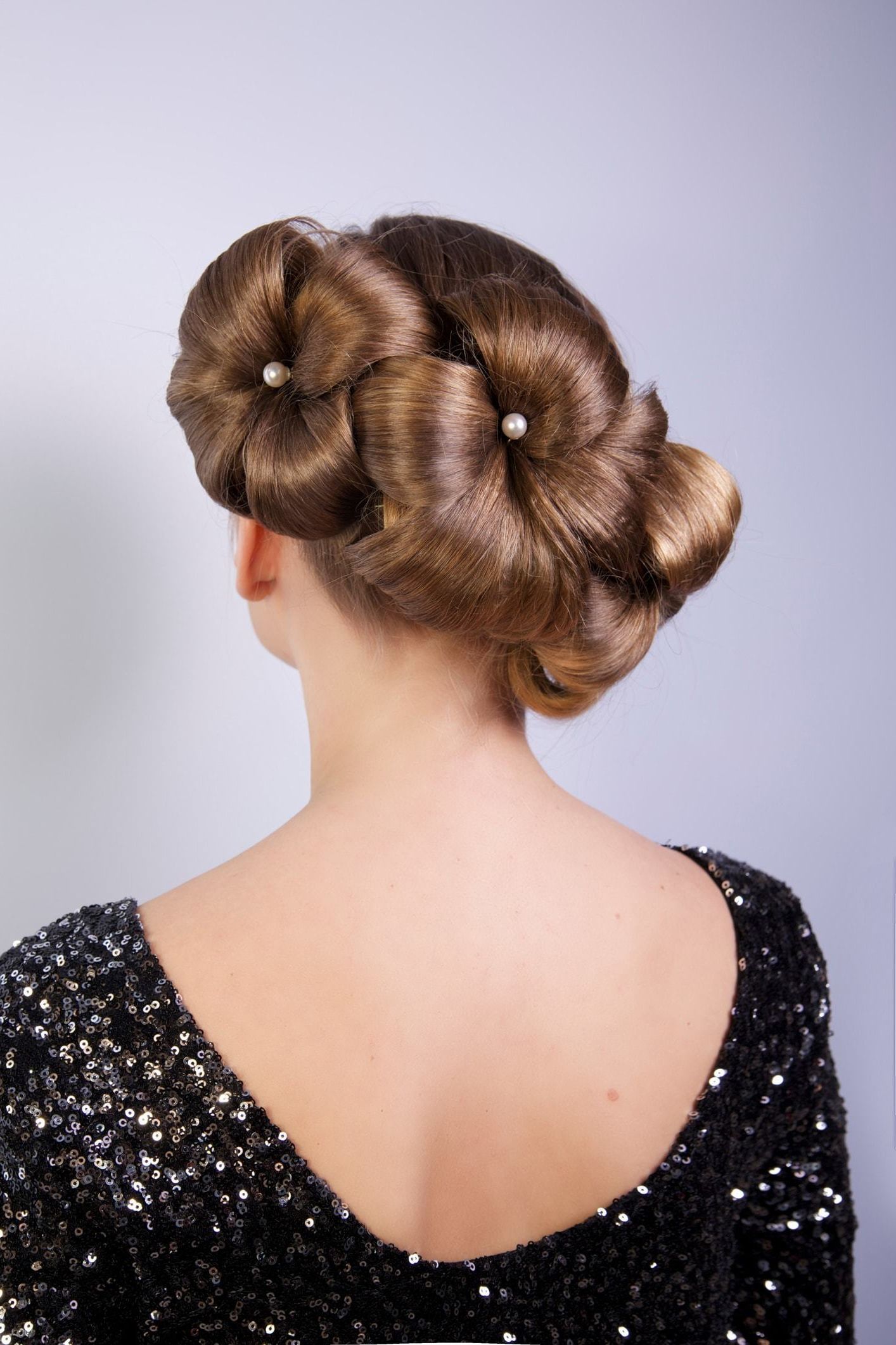 7 Romantic Flower Updo Ideas | All Things Hair Us For Low Flower Bun For Long Hair (View 10 of 25)