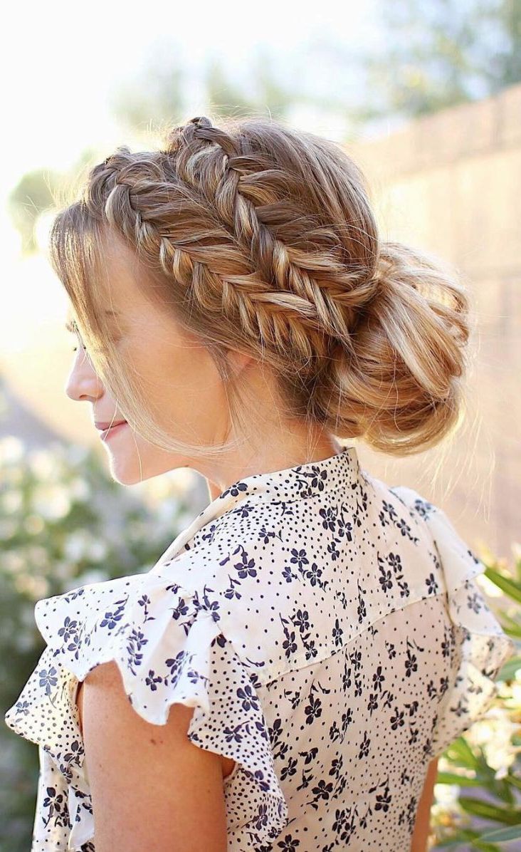 8 Halo Braid Hairstyles That Look Fresh And Elegant | Long Hair Styles,  Braided Hairstyles For Wedding, Braided Hairstyles Intended For Elegant Braided Halo (View 7 of 25)
