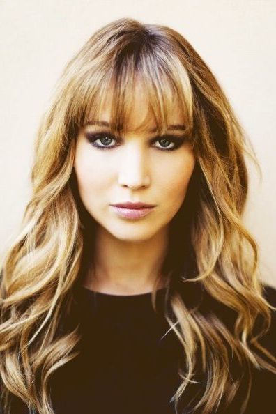 Beach Wave Hairstyles With Bangs – Google Search | Long Hair Styles, Hair  Styles, Hair Pertaining To Most Current Wet Medium Beach Waves With Bangs (View 16 of 18)