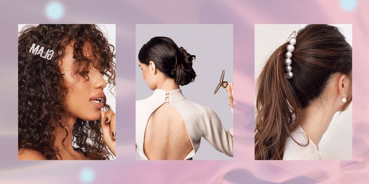 Best Hair Accessories For Women, According To Stylists Regarding Bun Updo With Accessories For Thick Hair (View 18 of 25)
