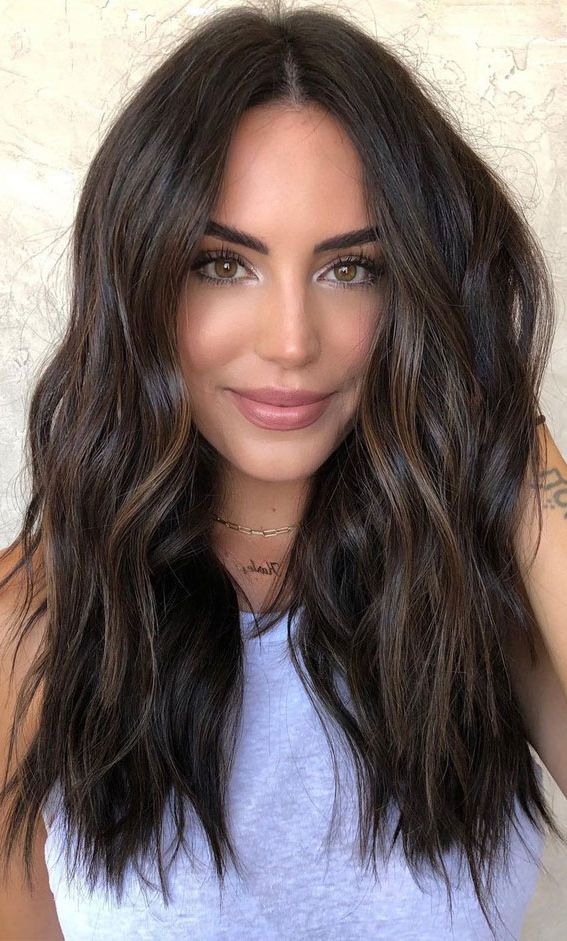 Best Hair Colours To Look Younger : Chocolate Mocha Medium Length Within Most Current Classy Brown Medium Hair (Photo 18 of 18)