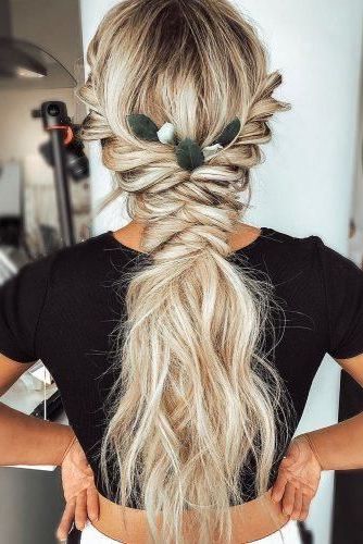 Boho Wedding Hairstyles 2023 Guide: 40 Looks & Expert Tips | Hair Styles,  Bohemian Wedding Hair, Long Blonde Hair Intended For Boho Updo With Fishtail Braids (View 2 of 25)
