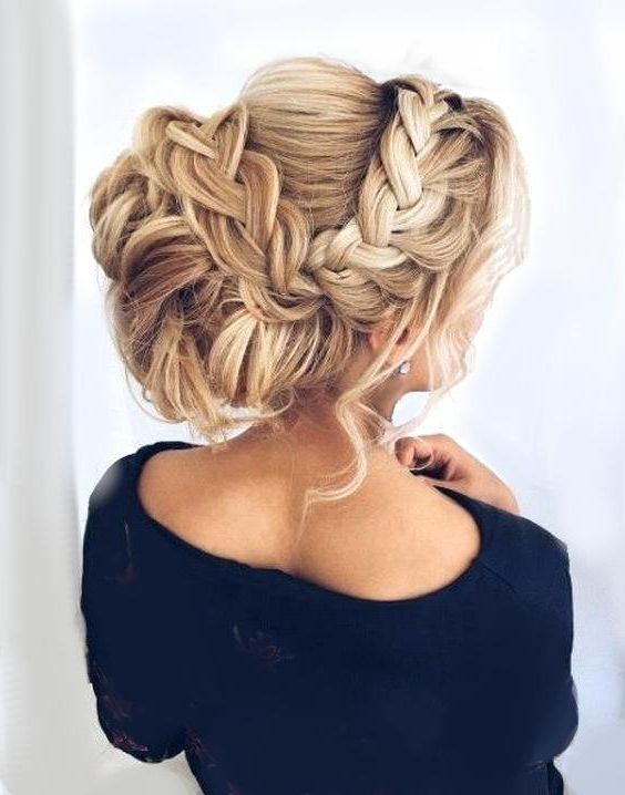 Braided Wedding Hairstyles For Long Hair – Elisabetta Sebastio With Regard To Braided Updo For Long Hair (View 18 of 25)