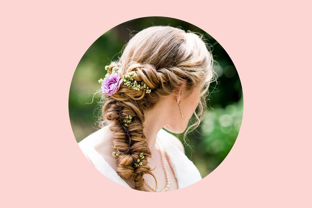 Braided Wedding Hairstyles – Zola Expert Wedding Advice Regarding Side Fishtail Braids For A Low Twist (Photo 21 of 25)