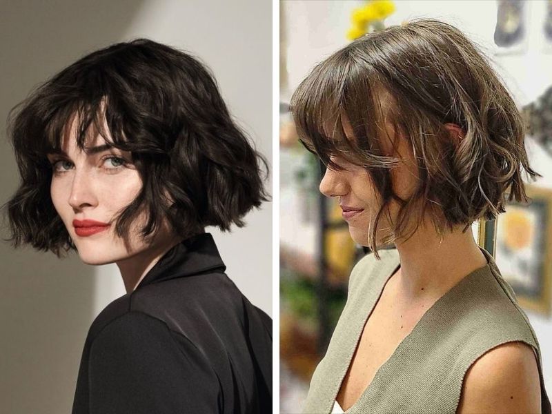 Chic Short Hair: 7 Curly French Bob Haircuts | Apohair In The French Bob (View 18 of 25)