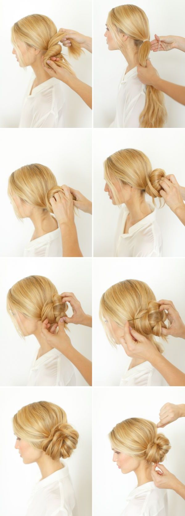 Featured Photo of 25 Inspirations Knotted Side Bun Updo