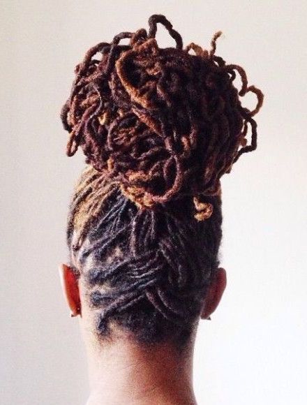 Easy And Gentle Updos For Locs | Curls Understood | Locs Hairstyles,  Natural Hair Styles, Hair Styles In Teased Evening Updo For Long Locks (Photo 22 of 25)
