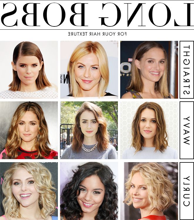 Find The Perfect Long Bob For Your Hair Texture – Stylecaster Inside Tousled Lob Haircut (View 25 of 25)