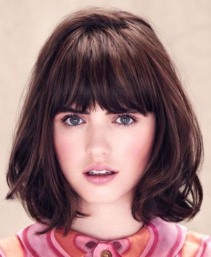 Hair Coloring Products | Natural Hair Color Products | Aveda In 2023 |  Aveda Hair, Aveda Hair Color, Medium Hair Styles For Newest Vintage Shoulder Length Hair With Bangs (View 4 of 18)