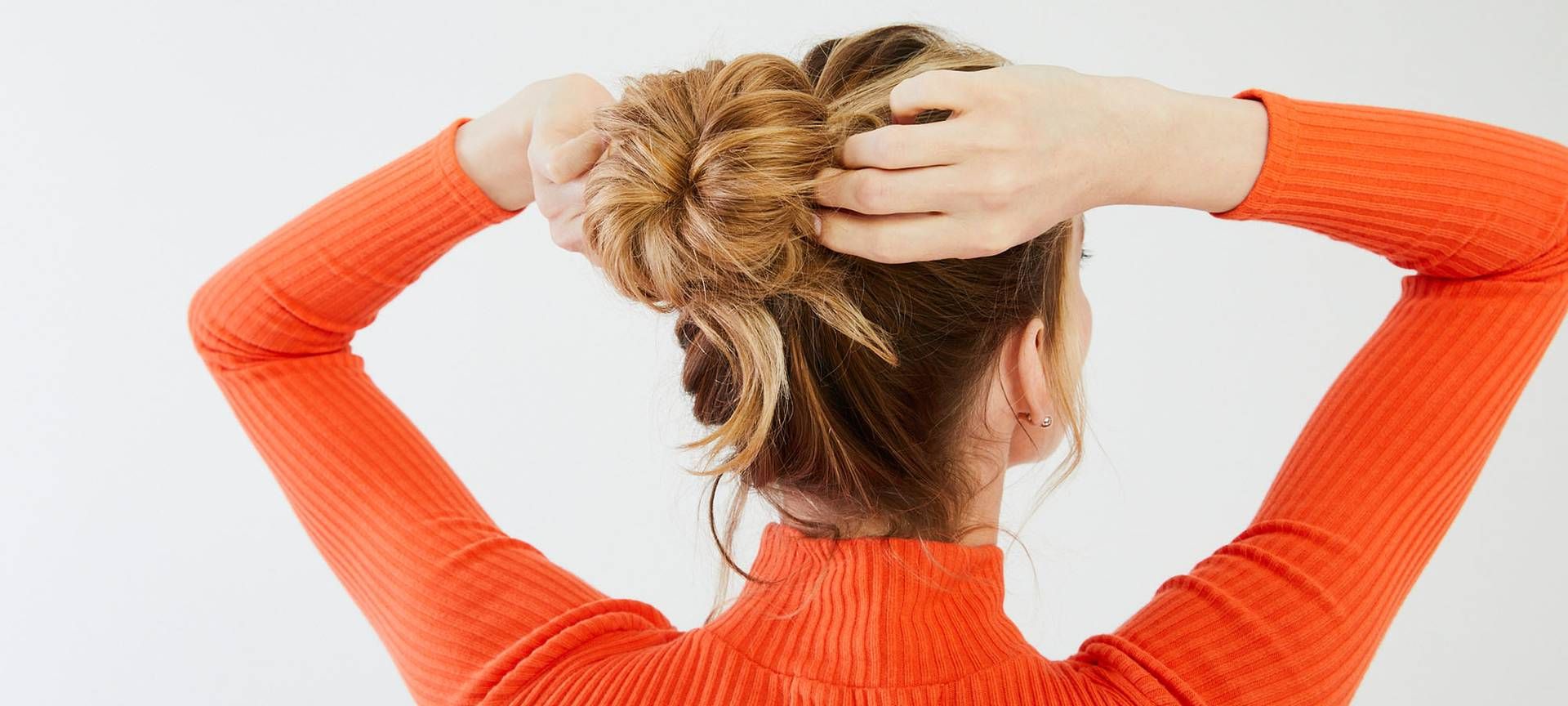 Hair Tutorial: Four Step Messy Bun – L'oréal Paris Regarding Chunky Twisted Bun Updo For Long Hair (Photo 22 of 25)