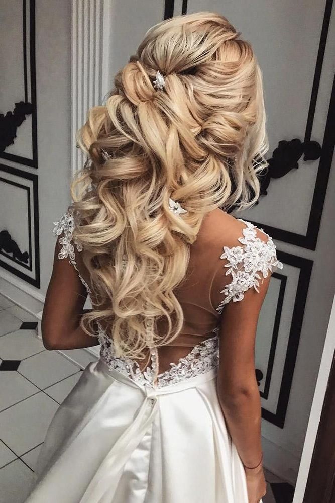 Half Up Half Down Wedding Hairstyles 2023 Guide: 70+ Looks | Wedding Hair  Half, Formal Wedding Hairstyles, Wedding Hairstyles For Long Hair Regarding Massive Wedding Hairstyle (View 2 of 25)