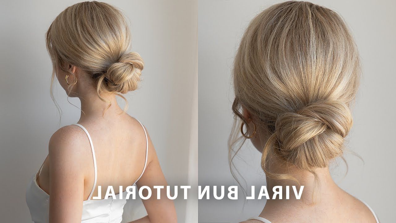 Featured Photo of 25 Best Collection of Chunky Twisted Bun Updo for Long Hair