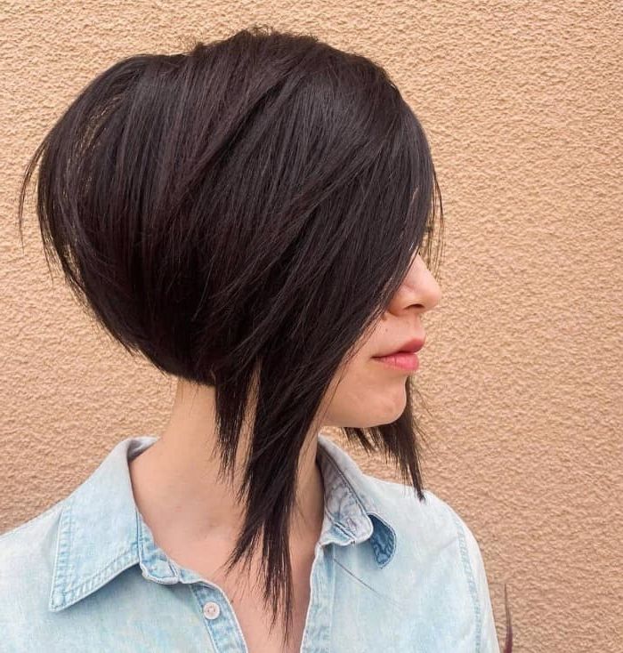 Hottest Stacked Bob Haircuts To Try In 2023 – Hairstyle On Point Pertaining To Teased Edgy Bob (View 17 of 25)